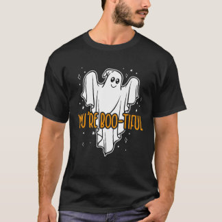 Du är vacker Halloween-pumpa spöklik idé T Shirt