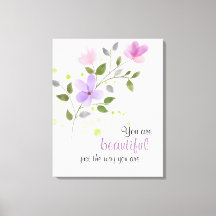 Du är vacker precis som du är