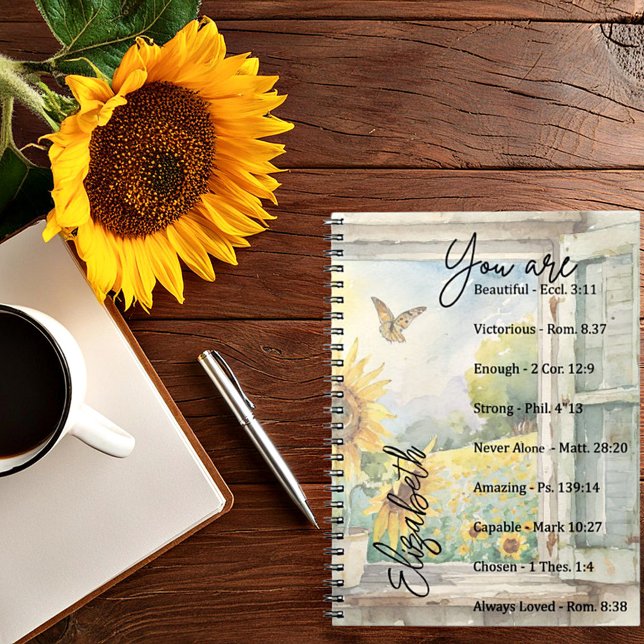 Du är: Vackert, skript personlig Anteckningsbok (Skapare uppladdad)