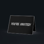 Du är välkommen! inbjudan<br><div class="desc">Bröllop bar mitzvah bachelorfest fest fest fest</div>