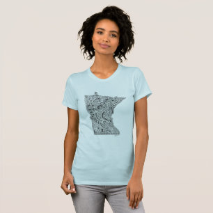 Du är välkommen, kärlek Minnesota T-shirt