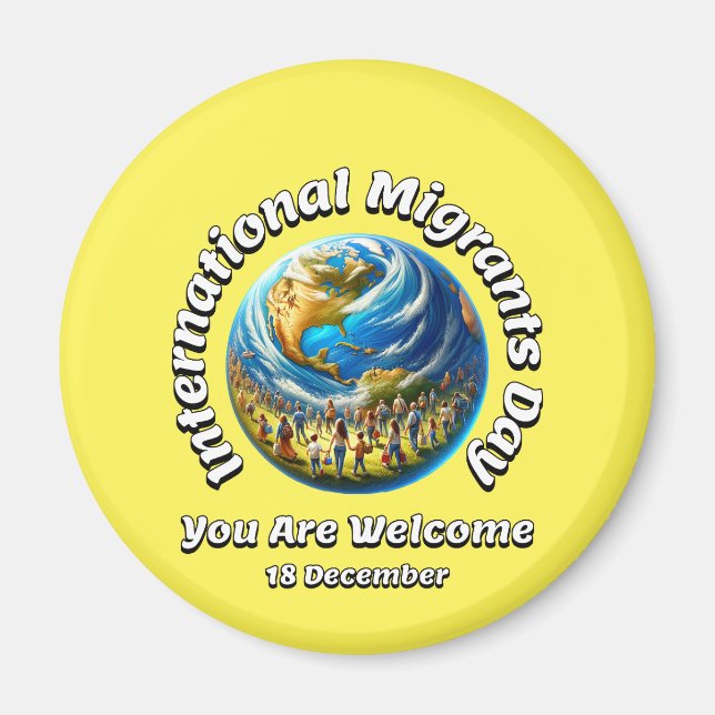 Du är välkommen. Migranatridagen i internationell Magnet (Framsidan)