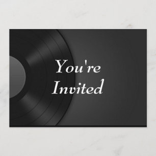 Du är välkommen - Vinyl Inbjudningar