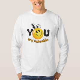 Du är värdefull motivation - Cute Heart T Shirt