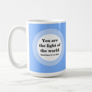 Du är världens blå ljus kaffemugg