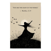 Du är världens matthew 5:14 bibel.