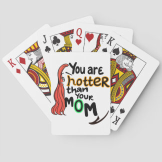Du är varmare än din mamma casinokort