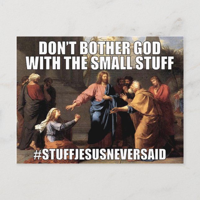 Du är viktig för Gud (SJNS) Vykort (Framsida)