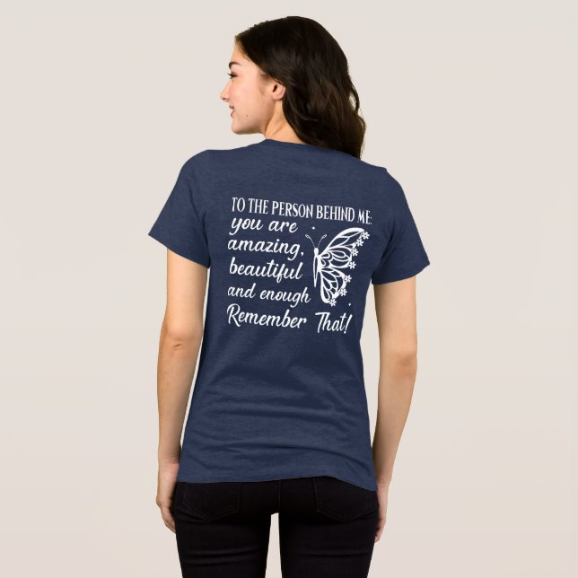 Du är viktig t shirt (Baksida Full)