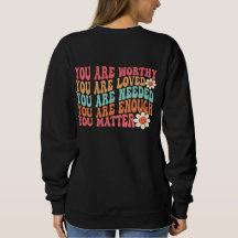 Du är viktig Vänlighet Var snäll Groovy Psykisk hä