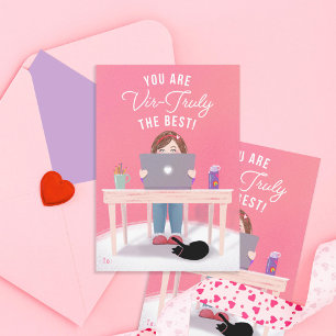 Du är Vir-Truly den bästa klassrummen Valentine Inbjudningar