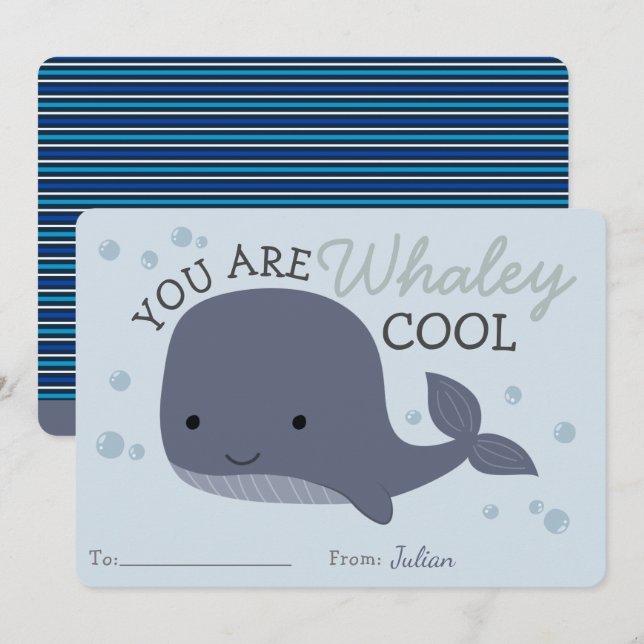 Du är Whaley Coola Valentines day Classroom (Fram/baksida)