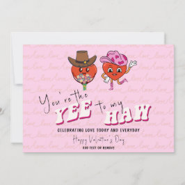 Du är Yee till min Haw Country Cowgirl Western  Julkort