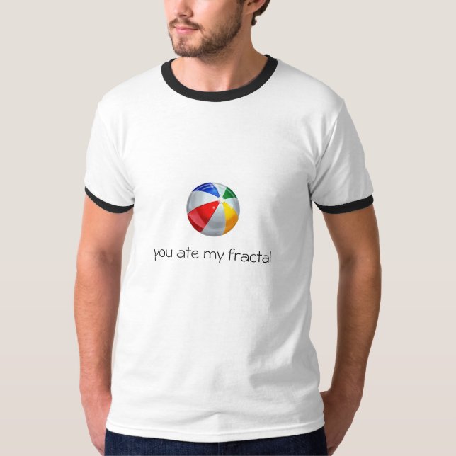 du åt min fractal t-shirt (Framsida)
