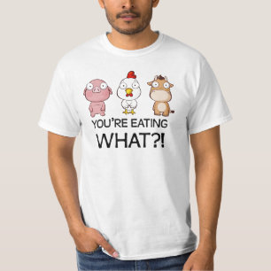 Du äter vad?! - Du äter vad?! - Djur T-shirt