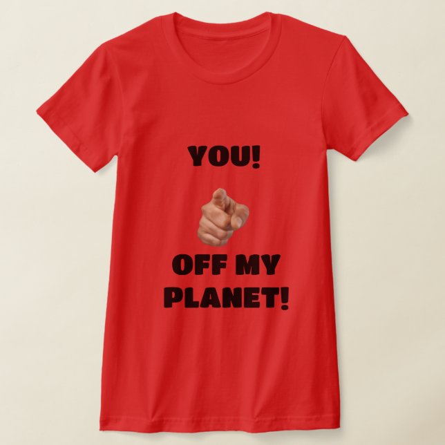 Du! Av Min Planet T-Shirt (Laydown)
