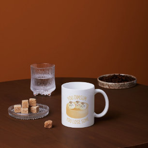 Du avfärdar en del - Dim Sum Älskare's underliga Kaffemugg
