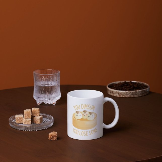 Du avfärdar en del - Dim Sum Älskare's underliga Kaffemugg (Skapare uppladdad)