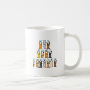 Du avslutade att röka, tecknadCats. Kaffemugg