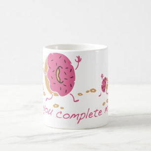 Du avslutar mig - munken kaffemugg