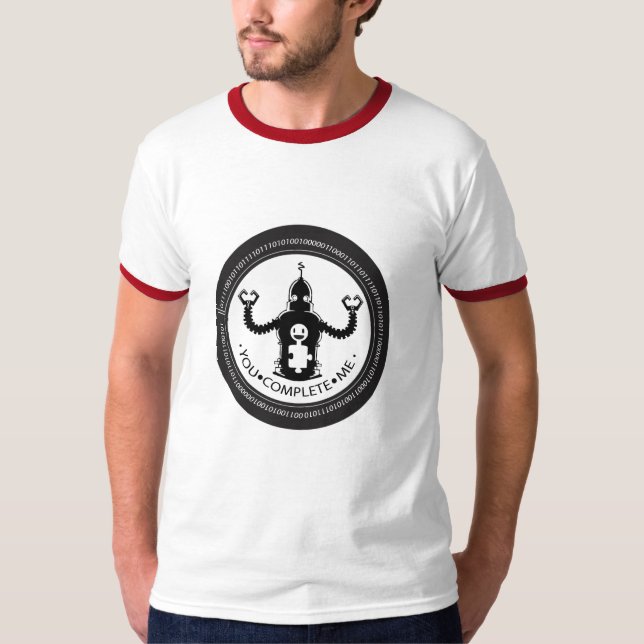 du avslutar mig t-shirt (Framsida)