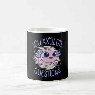 Du axolotfrågor kaffemugg