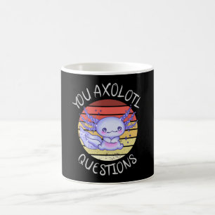 Du axolotfrågor kaffemugg