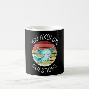 Du axolotfrågor kaffemugg