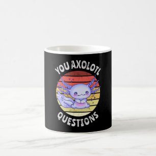 Du axolotfrågor kaffemugg