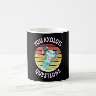 Du axolotfrågor kaffemugg