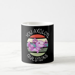 Du axolotfrågor kaffemugg