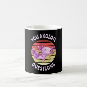 Du axolotfrågor kaffemugg