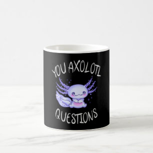 Du axolotfrågor kaffemugg