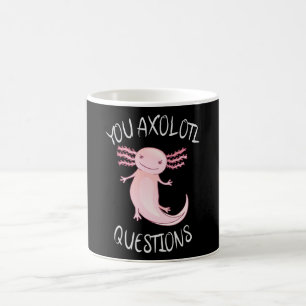 Du axolotfrågor kaffemugg