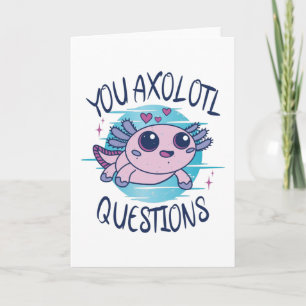 Du axolotfrågor kort