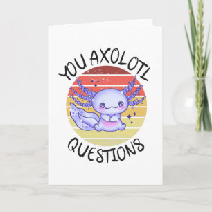 Du axolotfrågor kort