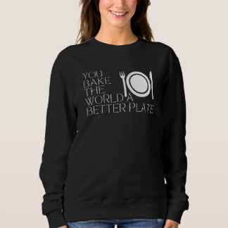 Du bakar världen bättre ställe t shirt