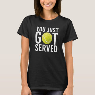 Du bara har serverade tennis t shirt