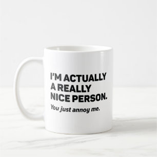 Du bara känner mig kaffemugg