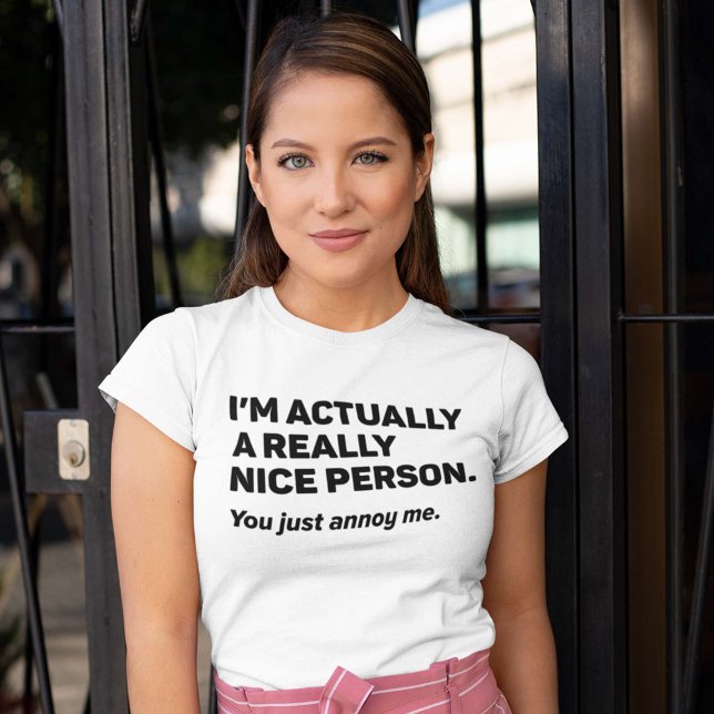 Du bara känner mig t shirt (Skapare uppladdad)