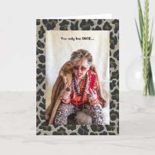 Du bara Live Gång, marschera till din egen trumma Kort