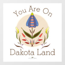 Du befinner dig på Dakota Land Window Cling