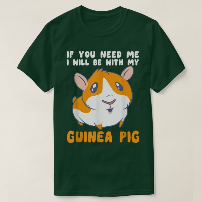 Du behöver att jag kommer att vara med min guinean t shirt (Design framsida)