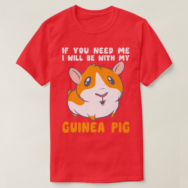 Du behöver att jag kommer att vara med min guinean t shirt (Design framsida)