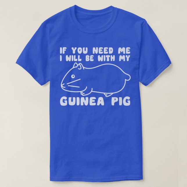Du behöver att jag kommer att vara med min guinean t shirt (Design framsida)