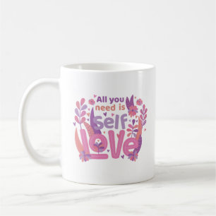 Du behöver bara själv kärlek kaffemugg