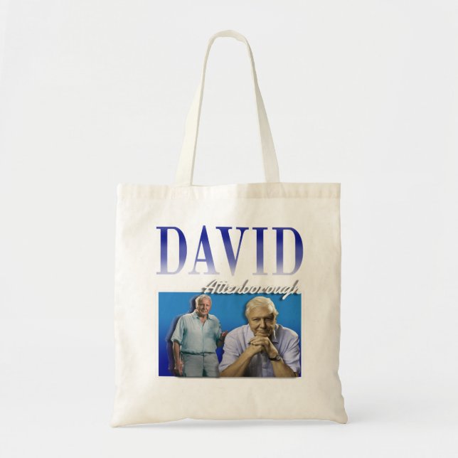 Du behöver David Art Attenborough Gifts Music Fläk Tygkasse (Framsidan)