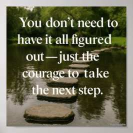 Du behöver inte få ut allt. poster