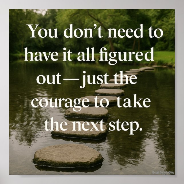 Du behöver inte få ut allt. poster (Framsidan)