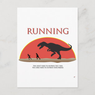 Du behöver inte köra T-Rex Vykort